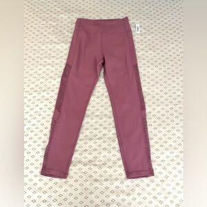 NWT WalkPop Mauve Moto Leggings